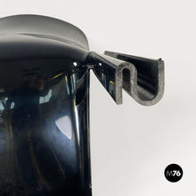 画像をギャラリービューアに読み込む, Glossy black plastic Selene chairs by Vico Magistretti for Artemide, 1960s