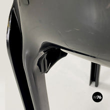 画像をギャラリービューアに読み込む, Glossy black plastic Selene chairs by Vico Magistretti for Artemide, 1960s