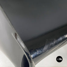 画像をギャラリービューアに読み込む, Glossy black plastic Selene chairs by Vico Magistretti for Artemide, 1960s