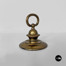 画像をギャラリービューアに読み込む, Brass doorstops, 1950s.