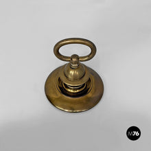 画像をギャラリービューアに読み込む, Brass doorstops, 1950s.