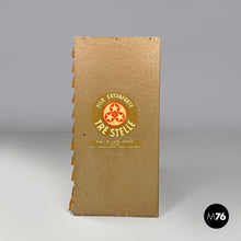 画像をギャラリービューアに読み込む, Wooden chest of drawers and colored threads by Cucirini Tre Stelle, 1960s