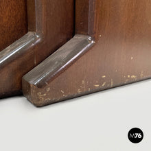 Load image into Gallery viewer, Oval coffee table with wooden base, 1970s