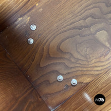 Load image into Gallery viewer, Rectangular wooden planter with wheels, 1980s