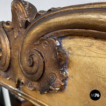 画像をギャラリービューアに読み込む, Rectangular wall mirror with spiral decorated frame, 1850s