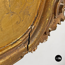 画像をギャラリービューアに読み込む, Rectangular wall mirror with spiral decorated frame, 1850s