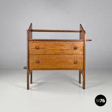 画像をギャラリービューアに読み込む, Wooden chest of drawers with visible joints by La Casa Bella, 1970s