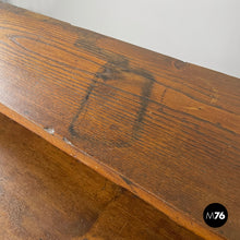 画像をギャラリービューアに読み込む, Wooden chest of drawers with visible joints by La Casa Bella, 1970s