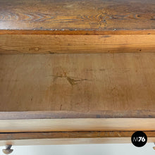 画像をギャラリービューアに読み込む, Wooden chest of drawers with visible joints by La Casa Bella, 1970s