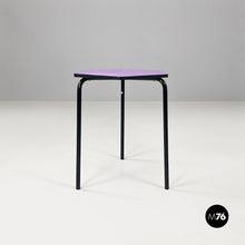 Load image into Gallery viewer, Set of four hexagonal violet bar tables, 1960s