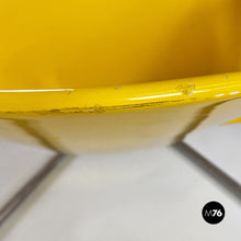 Load image into Gallery viewer, Yellow Nastro armchair by Franca Stagi e Cesare Leonardi for Elco, 1969