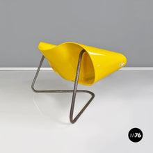 Load image into Gallery viewer, Yellow Nastro armchair by Franca Stagi e Cesare Leonardi for Elco, 1969