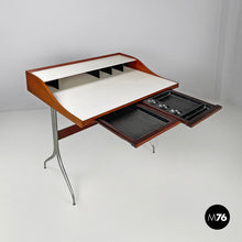 画像をギャラリービューアに読み込む, Wood and laminate desk by George Nelson for Herman Miller, 1960s