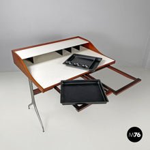 画像をギャラリービューアに読み込む, Wood and laminate desk by George Nelson for Herman Miller, 1960s