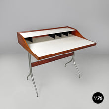 画像をギャラリービューアに読み込む, Wood and laminate desk by George Nelson for Herman Miller, 1960s