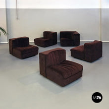 画像をギャラリービューアに読み込む, Modular sofa Novemila by Tito Agnoli for Arflex, 1970s