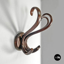 画像をギャラリービューアに読み込む, Wooden wall coat hangers by Italcomma, 1960s