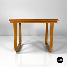 画像をギャラリービューアに読み込む, Wooden Art Deco coffee table, 1940s
