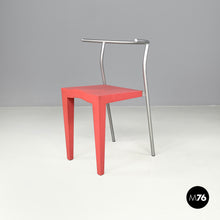 画像をギャラリービューアに読み込む, Dr Glob pink plastic chairs by Philippe Starck for Kartell, 1980s