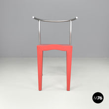 画像をギャラリービューアに読み込む, Dr Glob pink plastic chairs by Philippe Starck for Kartell, 1980s