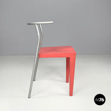 画像をギャラリービューアに読み込む, Dr Glob pink plastic chairs by Philippe Starck for Kartell, 1980s