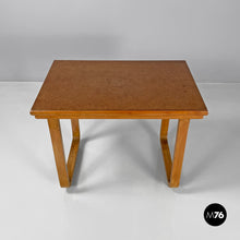 画像をギャラリービューアに読み込む, Wooden Art Deco coffee table, 1940s
