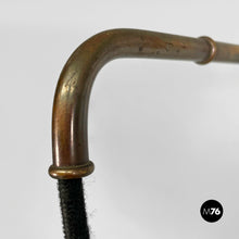 Load image into Gallery viewer, Adjustable wall lamp in brass and metal, 1950s