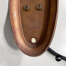 Load image into Gallery viewer, Adjustable wall lamp in brass and metal, 1950s