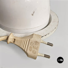 画像をギャラリービューアに読み込む, Directional white metal floor lamp, 1980s