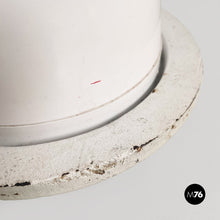 画像をギャラリービューアに読み込む, Directional white metal floor lamp, 1980s