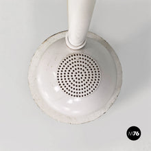 画像をギャラリービューアに読み込む, Directional white metal floor lamp, 1980s