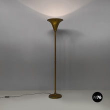 Charger l'image dans la galerie, Brass floor lamp, 1940s