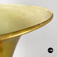 画像をギャラリービューアに読み込む, Art deco style, entirely brass floor lamp, 1940s