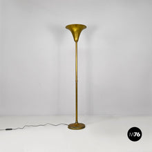 Charger l'image dans la galerie, Brass floor lamp, 1940s