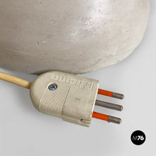 画像をギャラリービューアに読み込む, Glass and iron floor lamp, 1950s