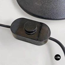 Load image into Gallery viewer, Red and black metal adjustable floor lamp by Tronconi, 1980s