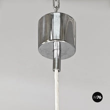Load image into Gallery viewer, Steel AM/AS chandelier by Franco Albini and Franca Helg for Sirrah, 1960s