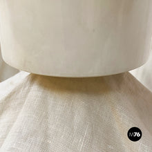 Load image into Gallery viewer, Linen and metal chandelier by Tobia Scarpa for Flos, 1980s