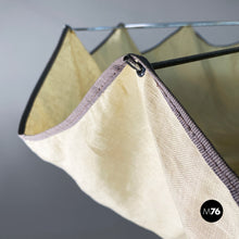 Load image into Gallery viewer, Linen and metal chandelier by Tobia Scarpa for Flos, 1980s