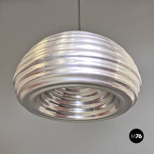 将图片加载到图库查看器,Chromed steel Splugen Brau chandelier by Achille and Pier Giacomo Castiglioni, 1960s