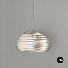 将图片加载到图库查看器,Chromed steel Splugen Brau chandelier by Achille and Pier Giacomo Castiglioni, 1960s