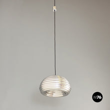 将图片加载到图库查看器,Chromed steel Splugen Brau chandelier by Achille and Pier Giacomo Castiglioni, 1960s