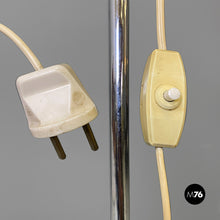 Load image into Gallery viewer, Adjustable metal and plexiglass floor lamp, 1970s