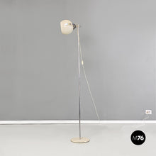 Load image into Gallery viewer, Adjustable metal and plexiglass floor lamp, 1970s