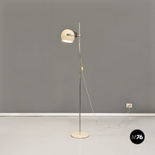 Load image into Gallery viewer, Adjustable metal and plexiglass floor lamp, 1970s
