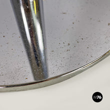 Load image into Gallery viewer, Adjustable chromed steel and black plastic floor lamp, 1970s