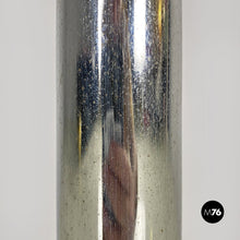 Load image into Gallery viewer, Adjustable chromed steel and black plastic floor lamp, 1970s