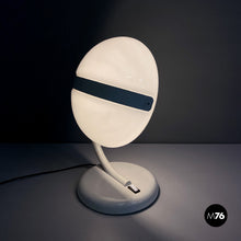 Load image into Gallery viewer, White table lamp by Stilnovo, 1960s