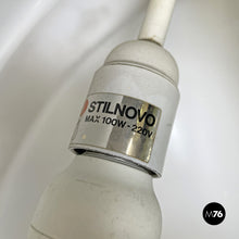 Load image into Gallery viewer, White table lamp by Stilnovo, 1960s