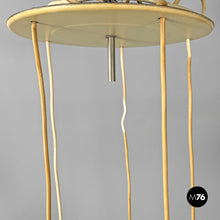 将图片加载到图库查看器,Cascade chandelier with chromed metal spheres, 1970s